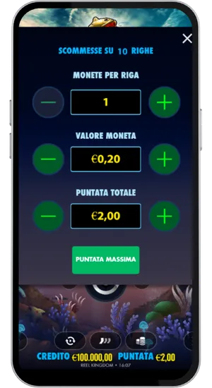 Setting a bet size from £0.10 to £100 per spin in Hell Hot 100 slot